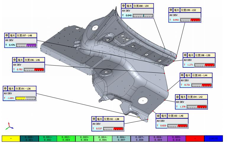 三坐標(biāo)測(cè)量機(jī)如何對(duì)汽車(chē)沖壓件進(jìn)行矢量檢測(cè)(圖2) 三坐標(biāo)測(cè)量機(jī)如何對(duì)汽車(chē)沖壓件進(jìn)行矢量檢測(cè)(圖2)