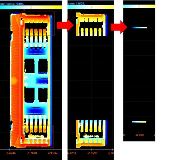 影像測量儀如何快速完成剃須刀高度測量(圖3) 影像測量儀如何快速完成剃須刀高度測量(圖3)