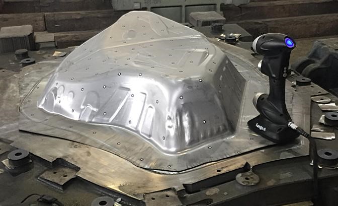 三維激光掃描方案讓汽車鈑金件檢測更快捷、更精準